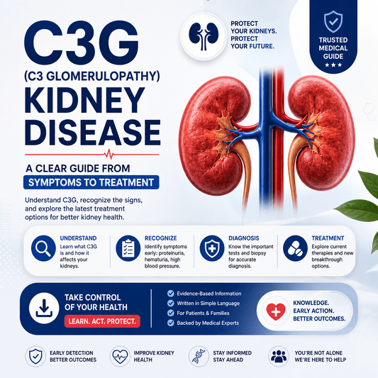 C3G (C3 Glomerulopathy) Kidney Disease: A Clear Guide from Symptoms to Treatment - International Kidney Health – Kidney Disease Guide & Diet Plan