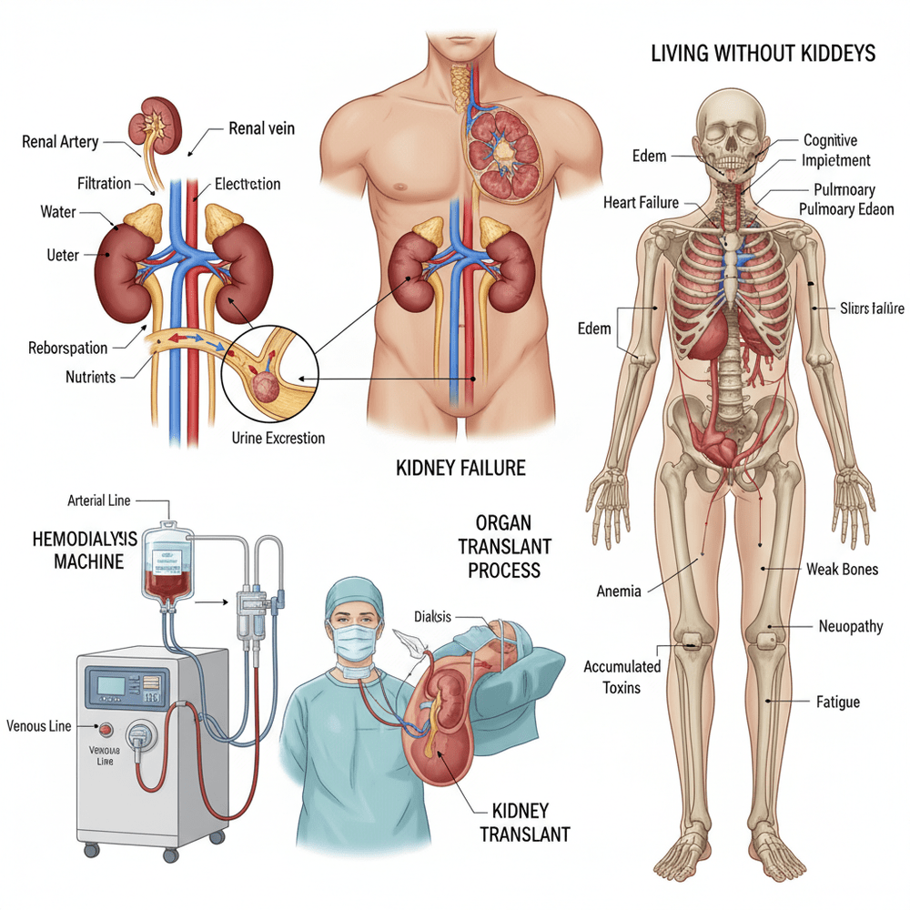 Can Someone Live Without Kidneys: Complete Guide - International Kidney Health – Kidney Disease Guide & Diet Plan