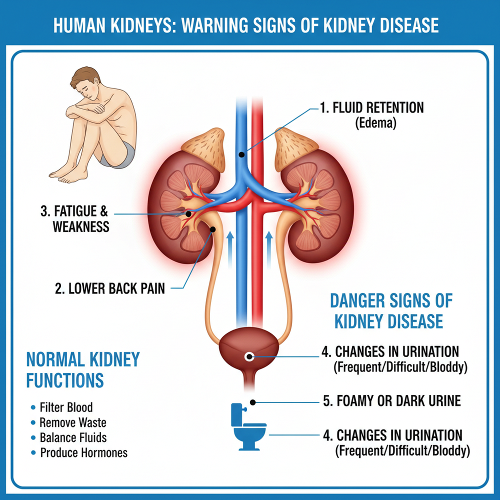 5 Warning Signs Your Kidneys Are in Danger ⚠️