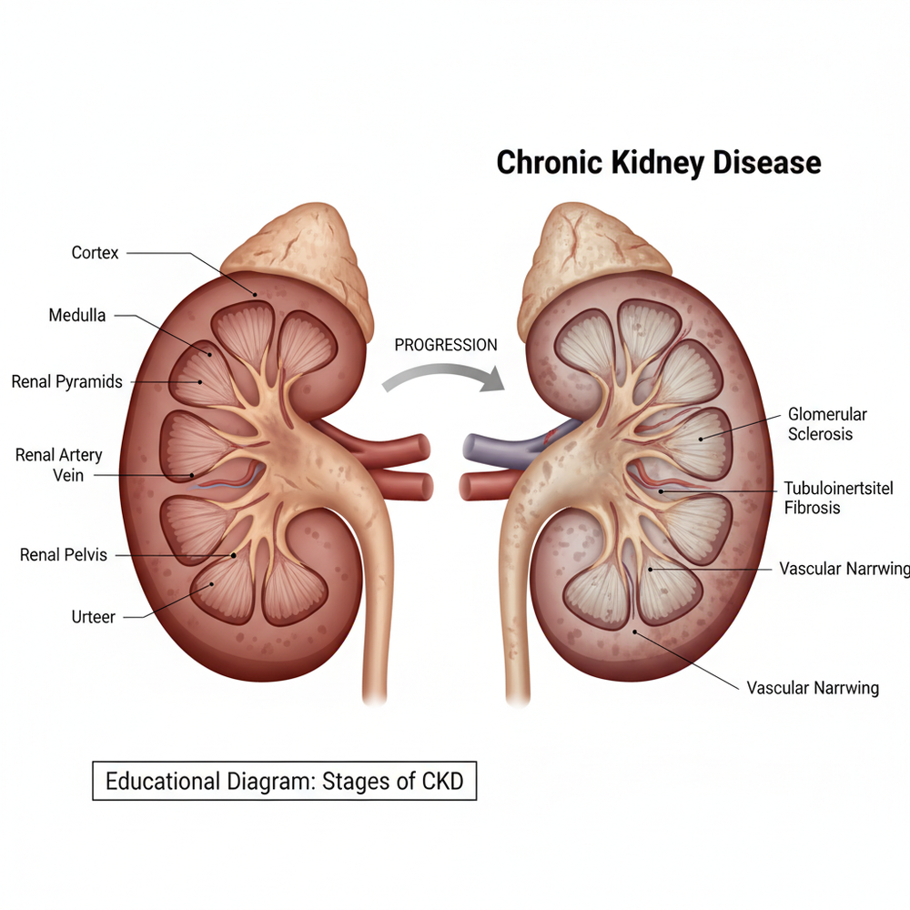 Complete Guide to Kidney Disease: Causes, Symptoms, and Care