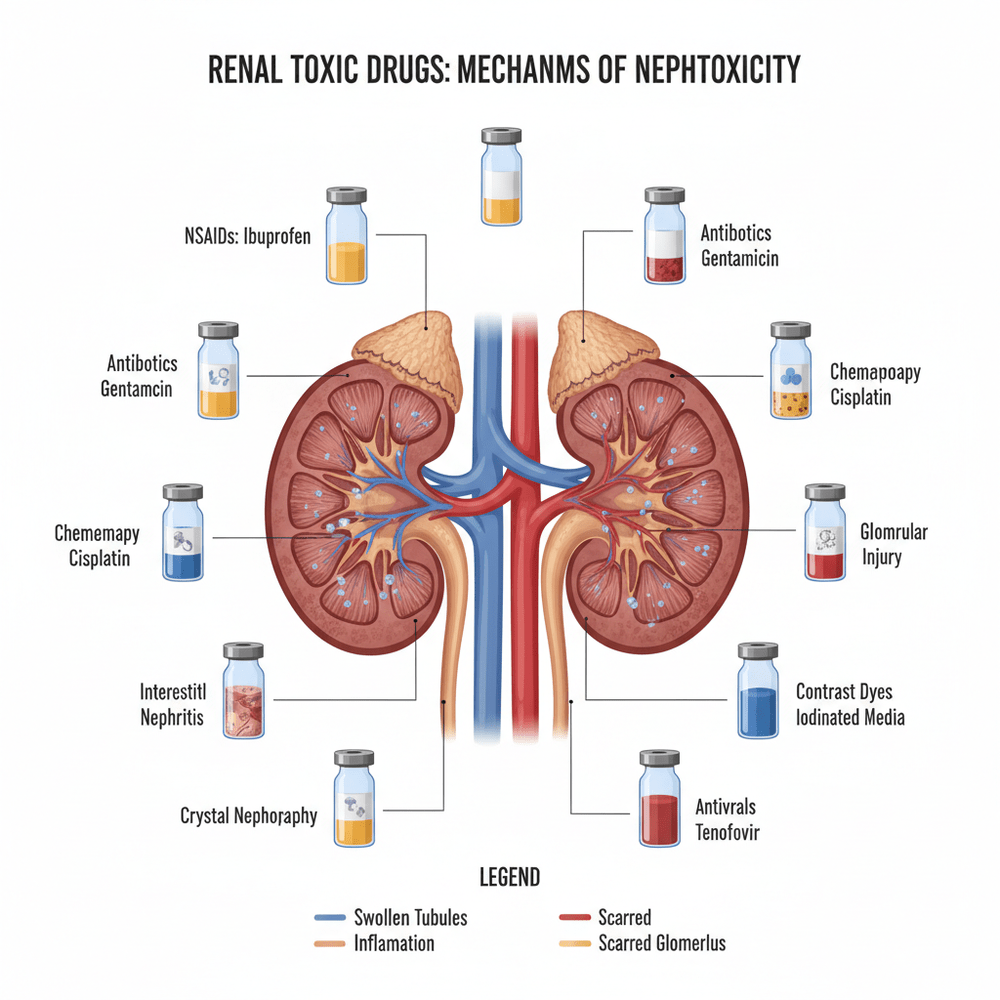Understanding Renal Toxic Drugs and Their Risks - International Kidney Health – Kidney Disease Guide & Diet Plan