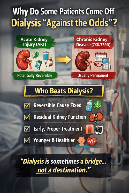 Why Do Some Patients Come Off Dialysis “Against the Odds”? - International Kidney Health – Kidney Disease Guide & Diet Plan
