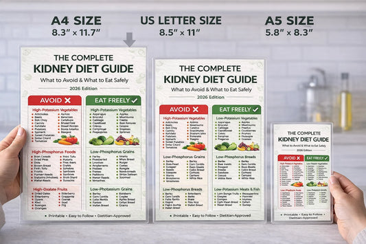 THE COMPLETE KIDNEY DIET GUIDE What to Avoid & What to Eat Safely /2026 Edition