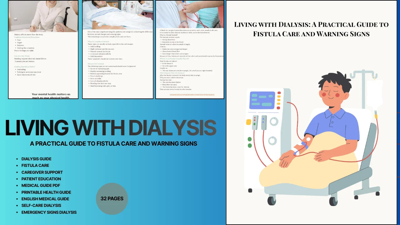 Living with Dialysis: A Practical Guide to Fistula Care and Warning Signs
