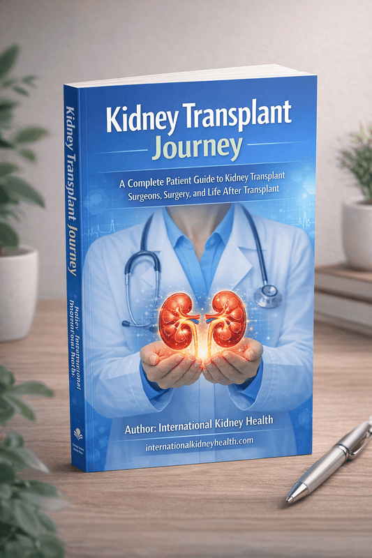 Kidney Transplant Journey A Complete Patient Guide to Kidney Transplant Surgeons, Surgery, and Life After Transplant - International Kidney Health – Kidney Disease Guide & Diet Plan