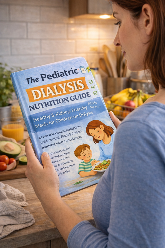 The Complete Pediatric Dialysis Meal Guide Simple, Safe & Practical Nutrition for Parents - International kidney Health