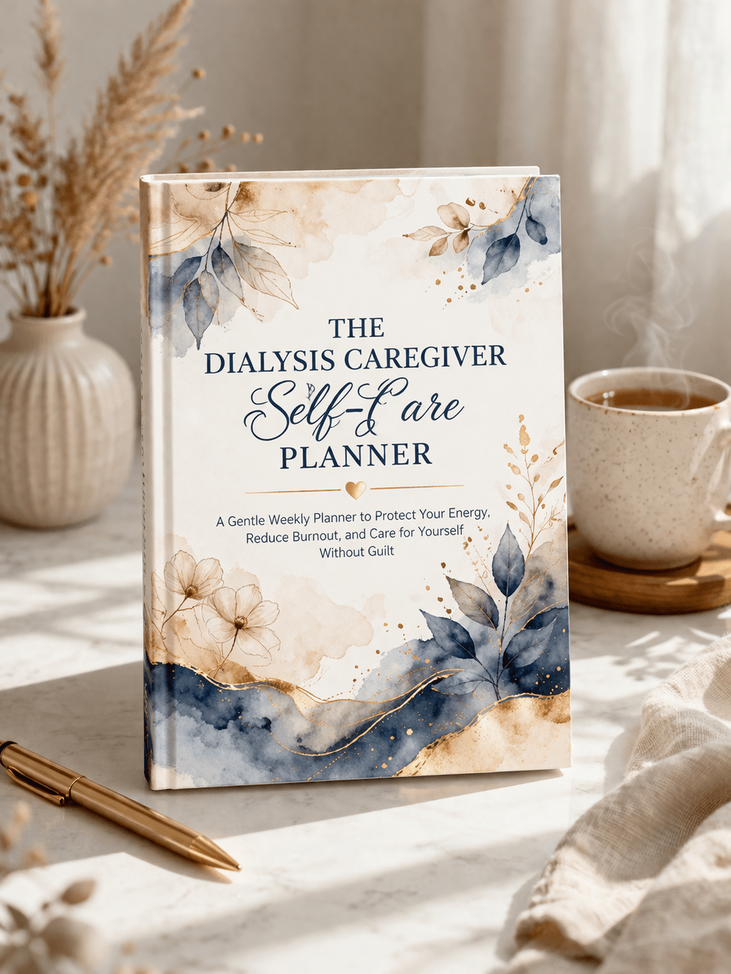 The Dialysis Caregiver Self - Care Planner /A Gentle Weekly Planner to Protect Your Energy, Reduce Burnout, and Care for Yourself Without Guilt - International kidney Health